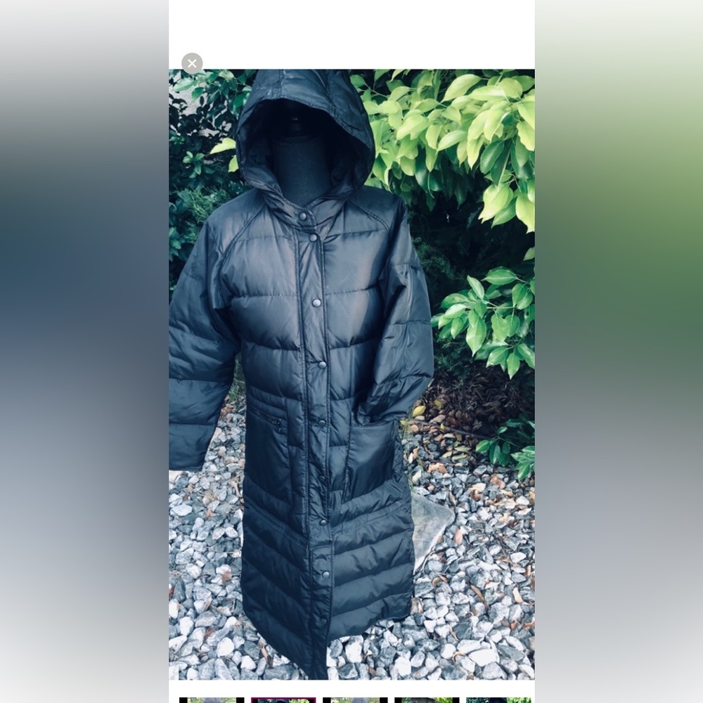 Unique Express Down Coat Size Medium - image 3